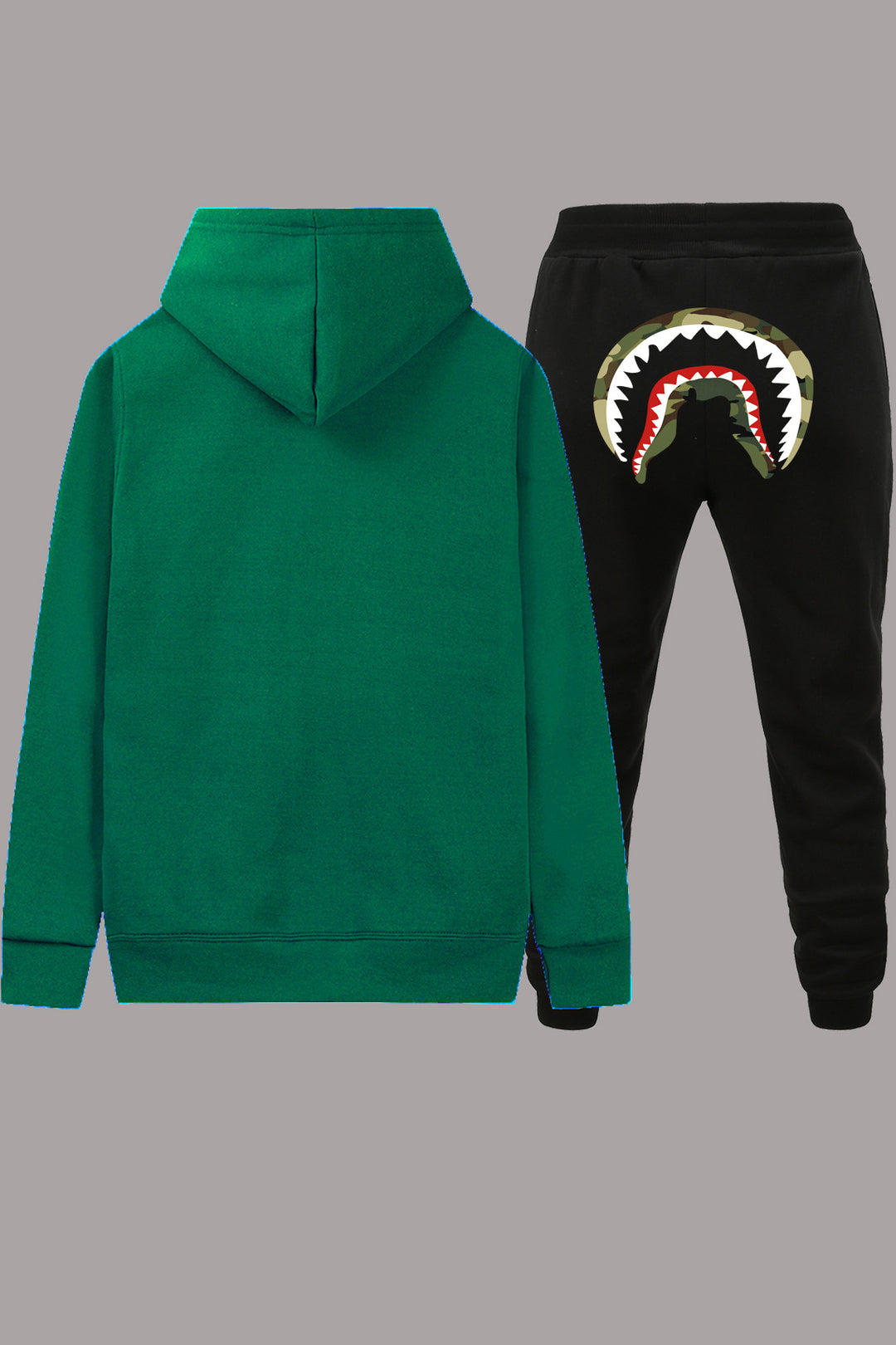 Women's hoodie and jogger pants set with creative Lune London pattern