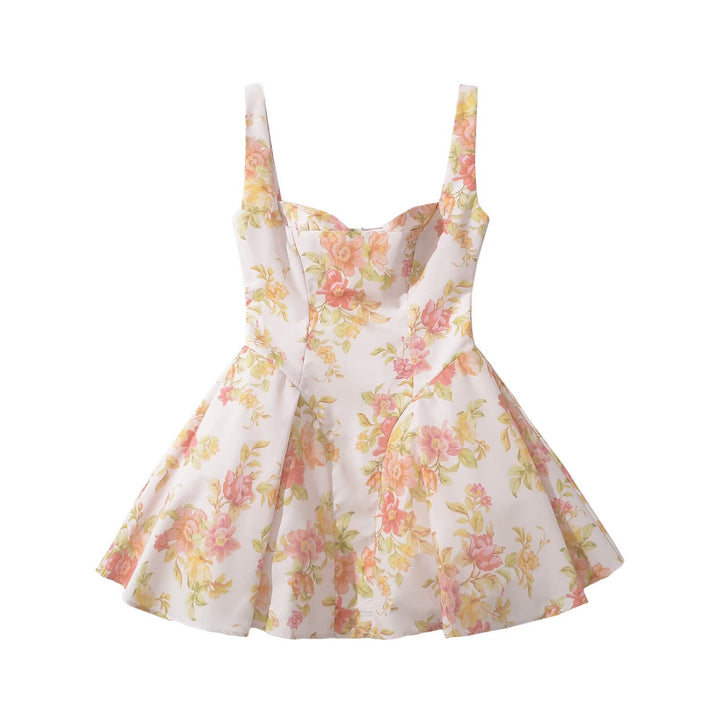 Summer dress for women with an elegant A-line cut Lune London