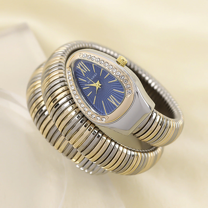 Lune London | Snake Watch with Quartz Movement and Personal Bracelet