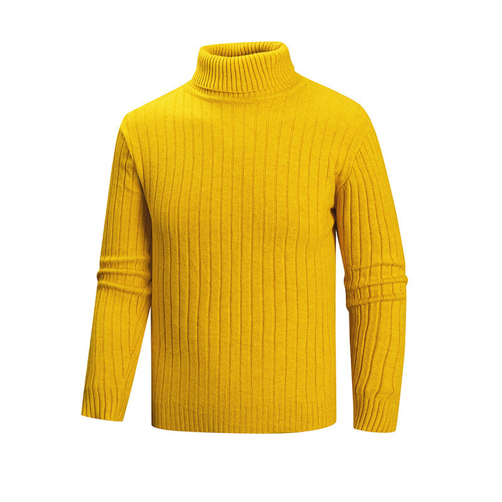 High-quality fine knit turtleneck sweater for men Lune London