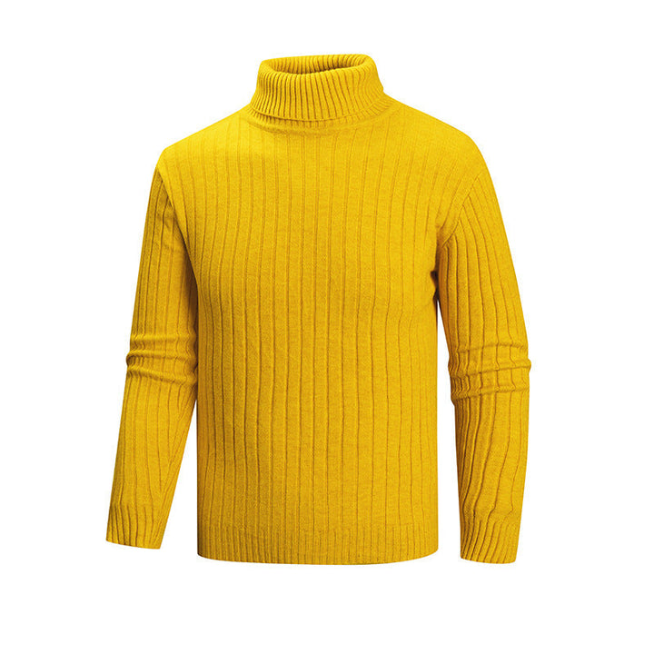 Men's Turtleneck Sweater Made Of High-Quality Fine Knit Lune London
