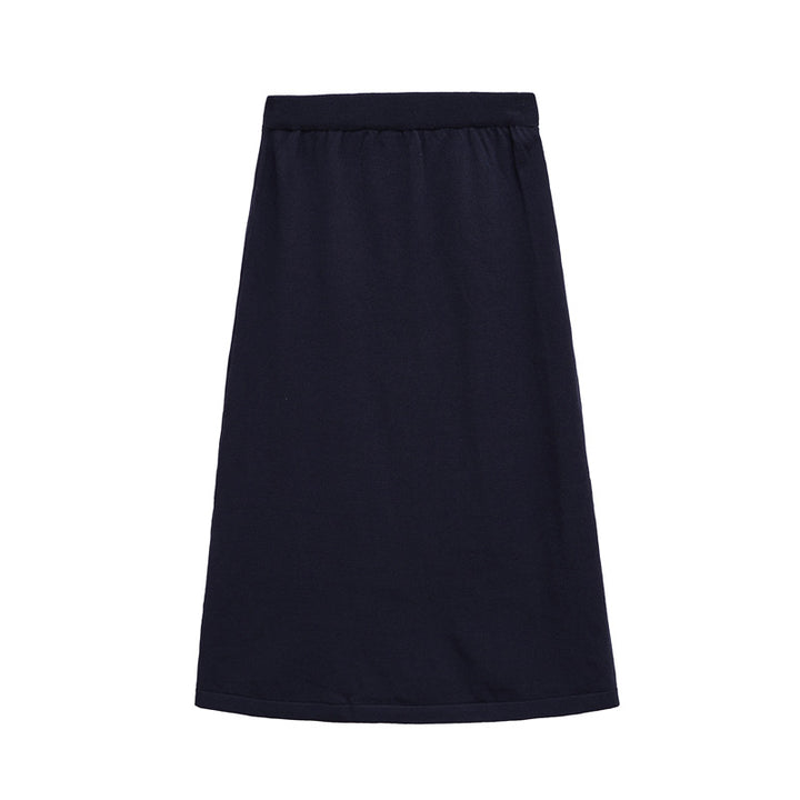 Comfortable jersey skirt for women with elastic waistband Lune London