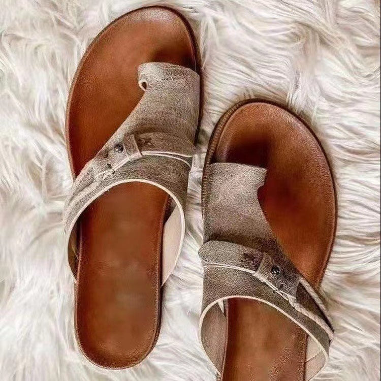 Ladies Leisure Comfort Sandals Lune London
