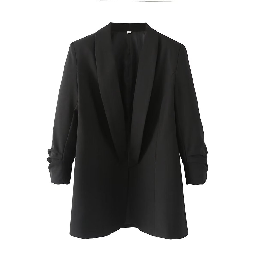 Oversized women's jacket without closure Lune London