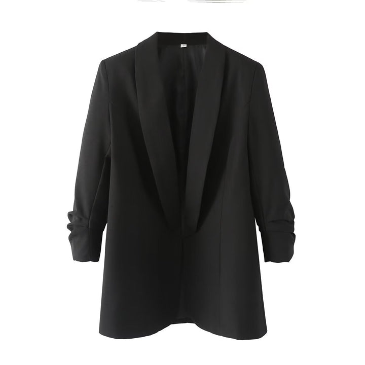 Oversized women's jacket without closure Lune London