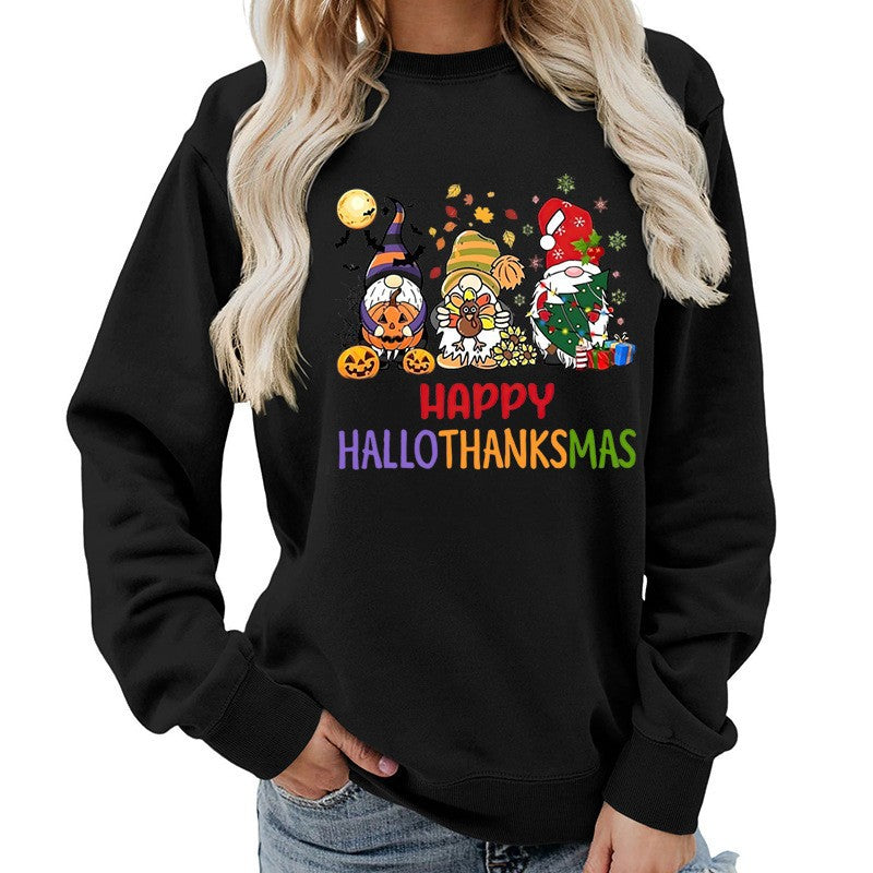 Sweat-shirt pour femmes avec un design de vacances joyeux Chic & Stil