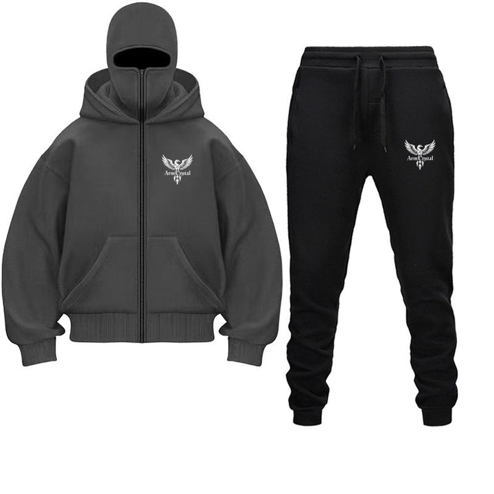 Women's tracksuit with practical zipper and soft inner lining Lune London