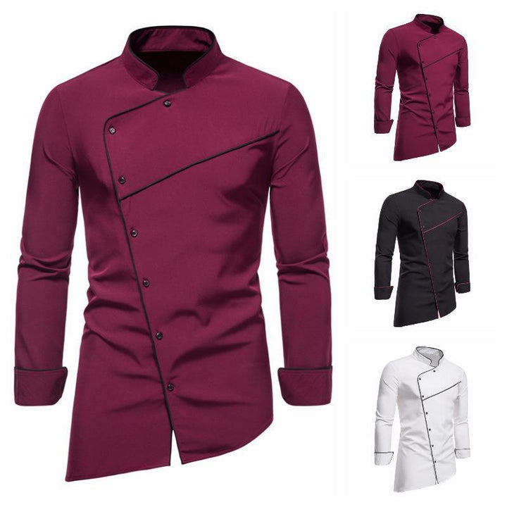 Men's Chef Jacket with Elegant Contrasts and High-Quality Workmanship Lune London