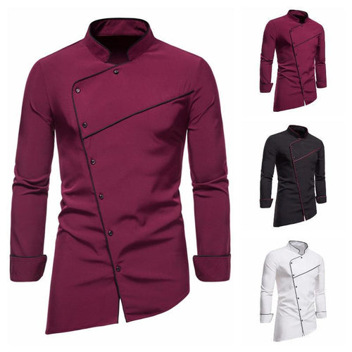 Men's Chef Jacket with Elegant Contrasts and High-Quality Workmanship Lune London
