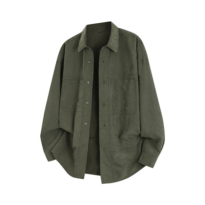 Casual overshirt jacket for men with practical chest pockets Lune London