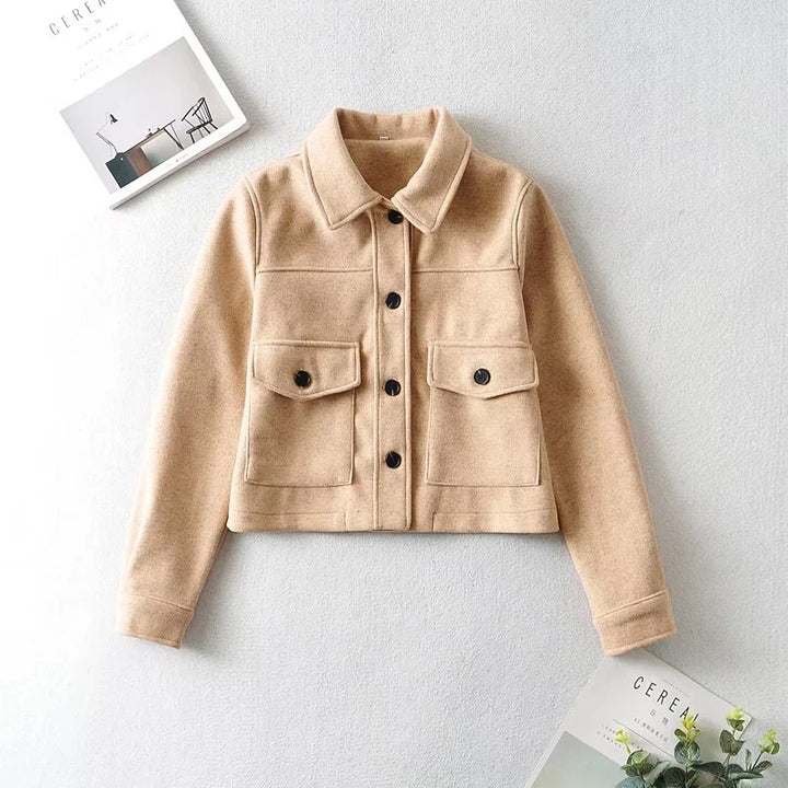 Veste courte de mode femme avec poches pratiques Chic & Stil
