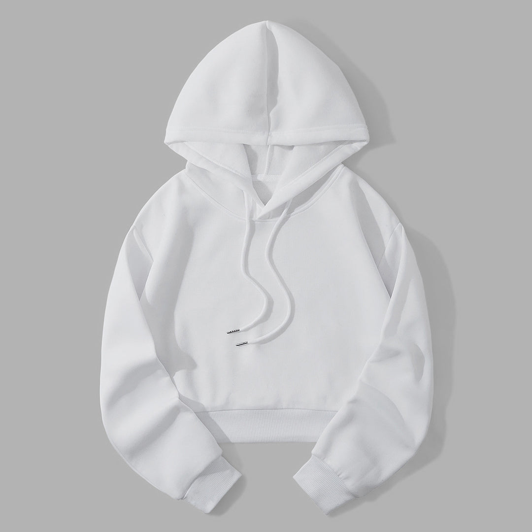 Lune London Casual Cropped Hoodie for Women