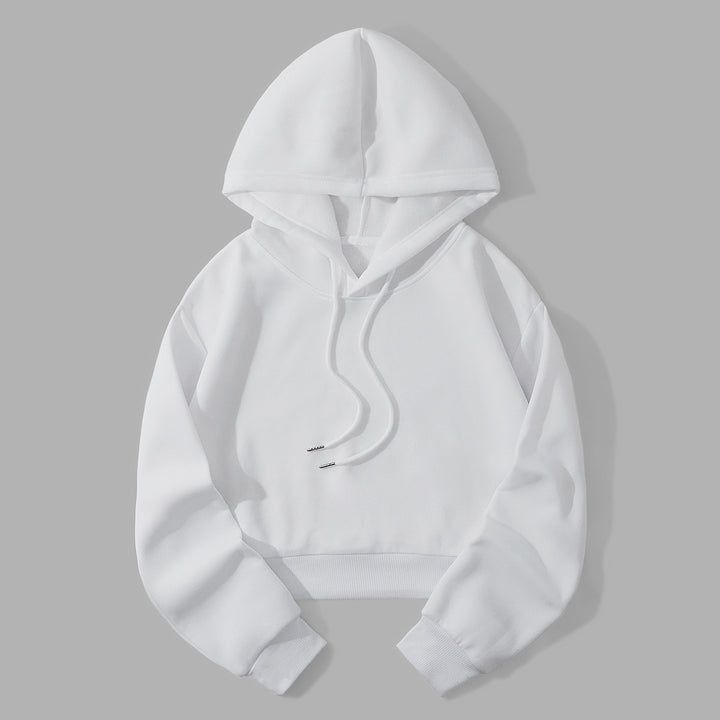 Lune London Casual Cropped Hoodie for Women