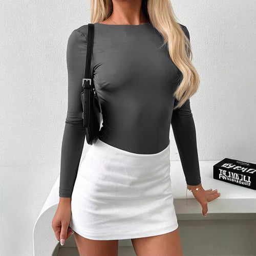 Ladies long sleeve body fitted Lune London