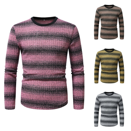 Men's long-sleeve shirt with modern structured pattern Lune London