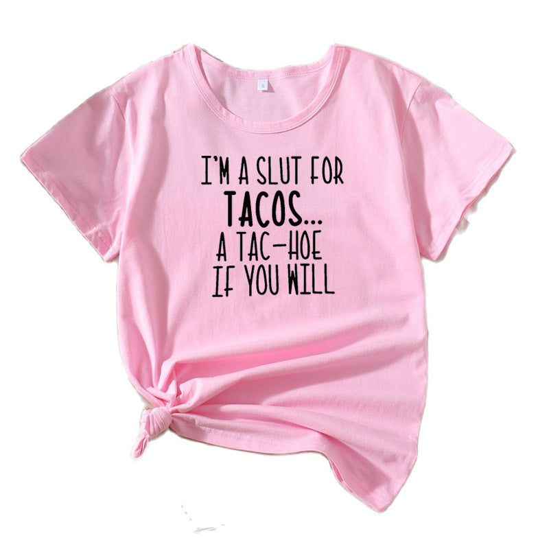 Women's Playful Graphic Casual Tee Lune London