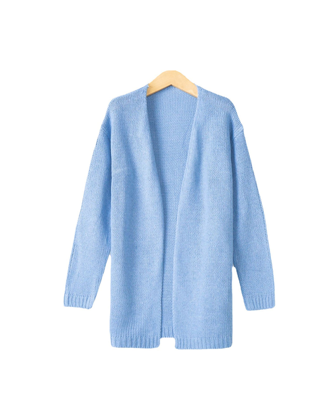 Ladies Open Knit Vest with Relaxed Fit and Pockets Lune London