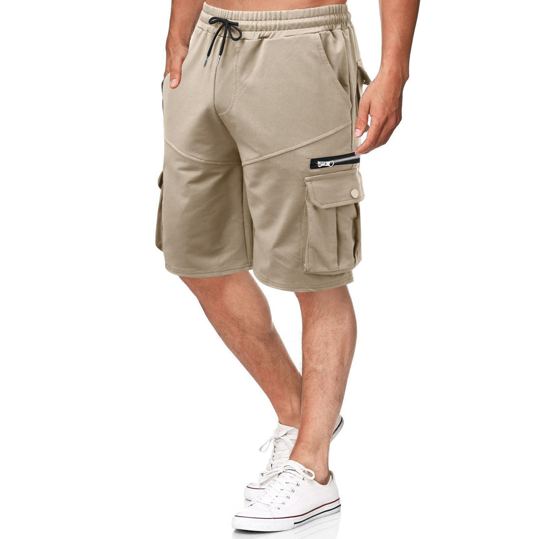 Multi-functional cargo shorts for men with zipper and practical pockets Lune London