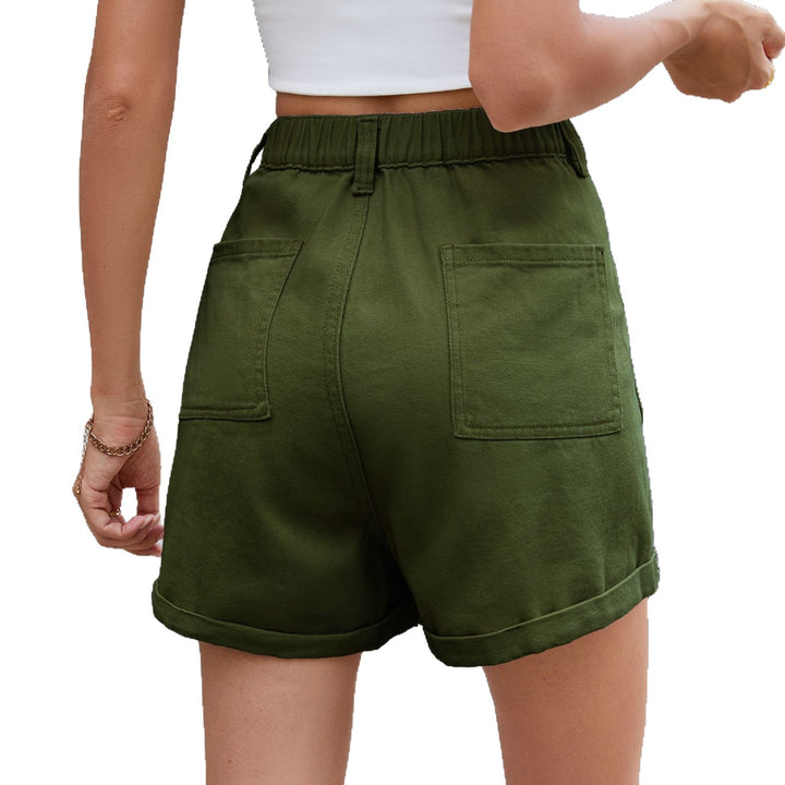 Utility shorts for women with practical pockets and high waist Lune London