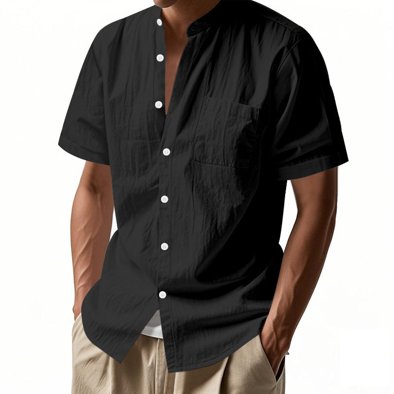 Men Short Sleeve Shirt Lune London