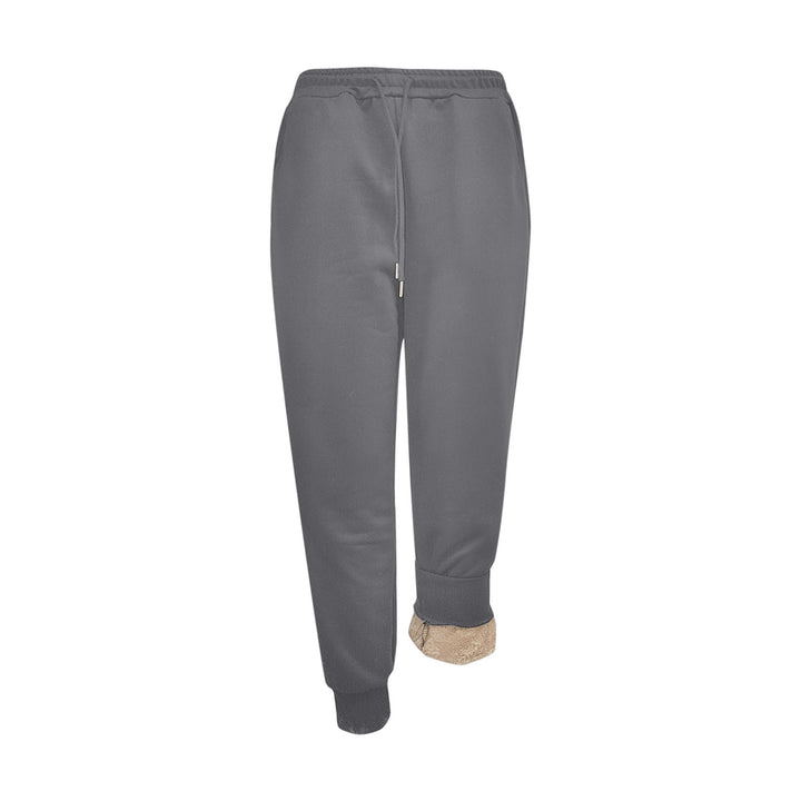 Sporty jogger pants for women with soft inner lining and elastic waistband Lune London