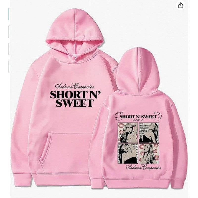 Women's hoodie with unique comic design and artistic print Chic & Stil