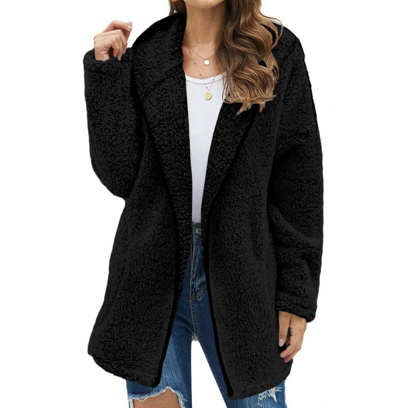 Women's Cozy Fleece Jacket with A Loose Fit and High-Quality Craftsmanship Lune London