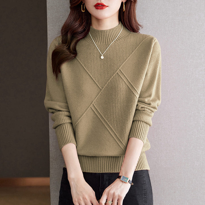 pull femme élégant avec design en relief Lune London