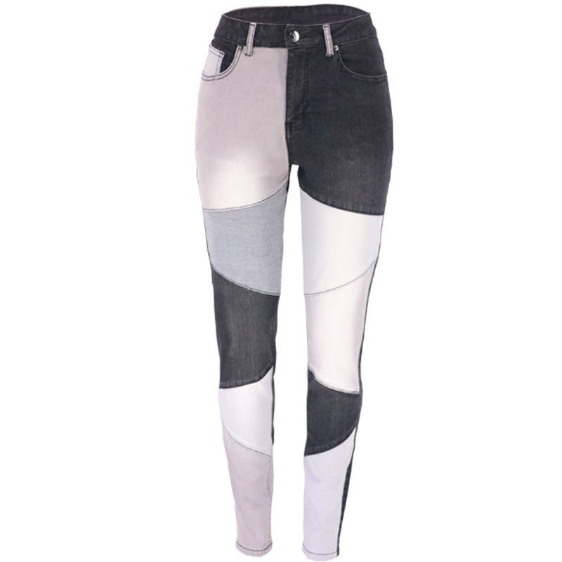 Slim-Fit jeans for women with modern block design and elastic waistband Lune London