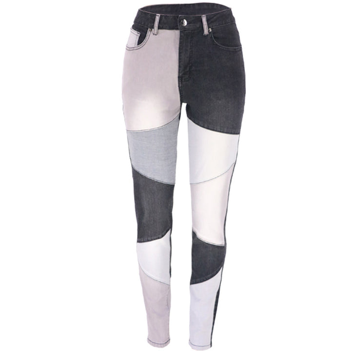 Slim-Fit jeans for women with modern block design and elastic waistband Lune London