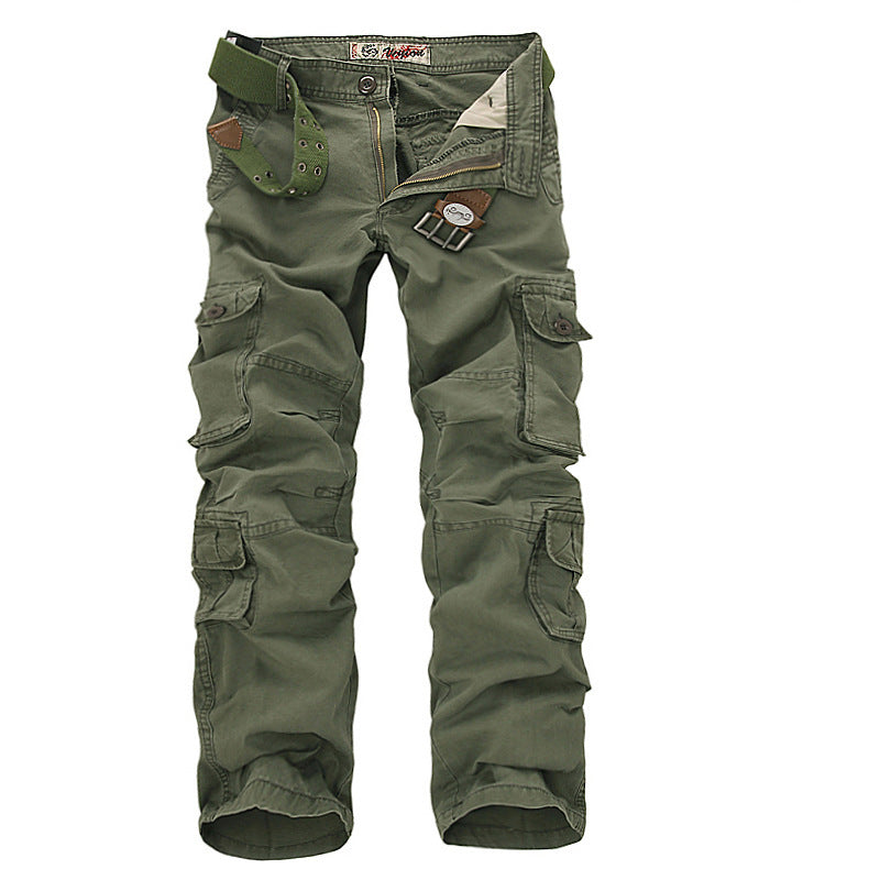 Multifunctional cargo pants for men with adjustable waist and numerous pockets Lune London