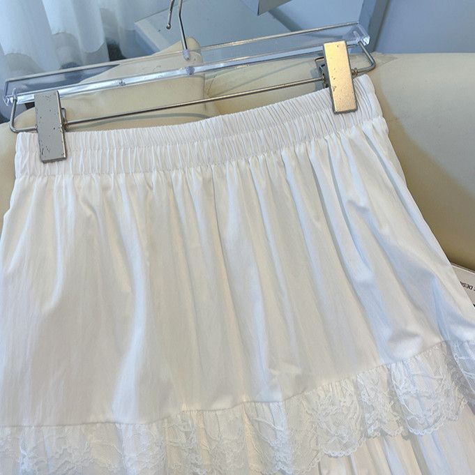 Jupes en jersey longues pour femmes avec détails en volants Chic & Stil