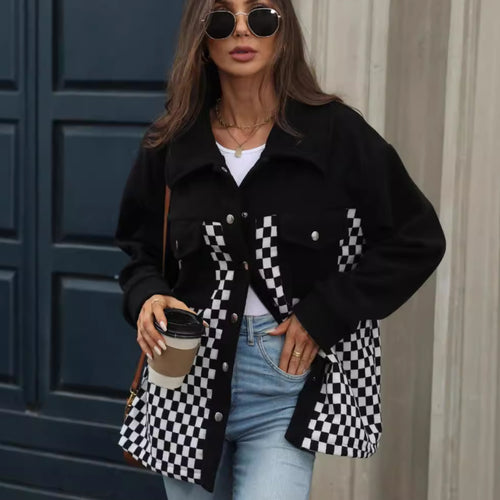 Plaid overshirt for women Lune London