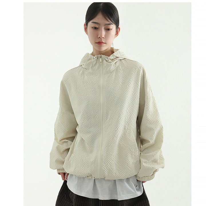 Veste coupe-vent respirante pour femmes avec poignets élastiques Chic & Stil
