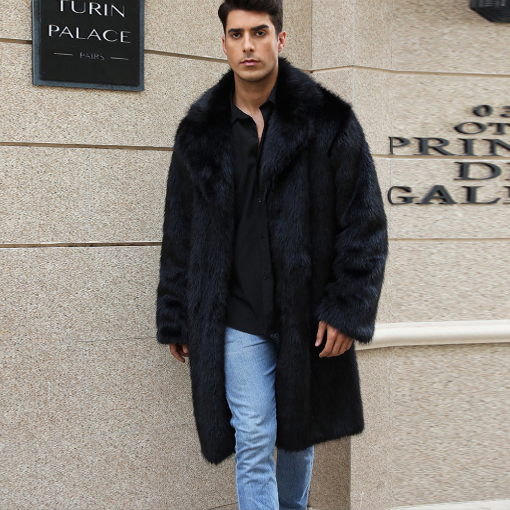 Elegant fur jacket for men Lune London