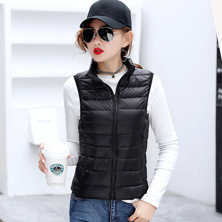 Lune London | Lightly Modern Cut Quilted Vest for Women Lydiane