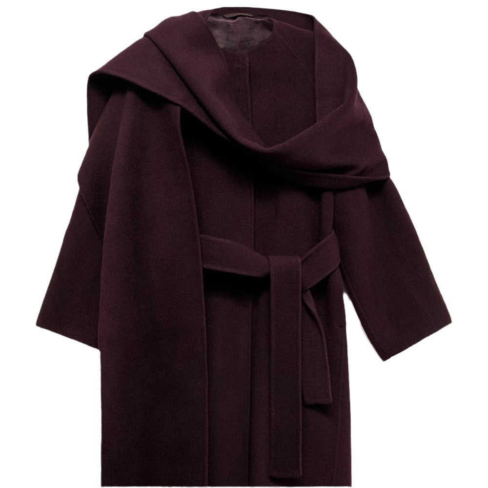 Ladies elegant over-jacket with asymmetric cut Lune London