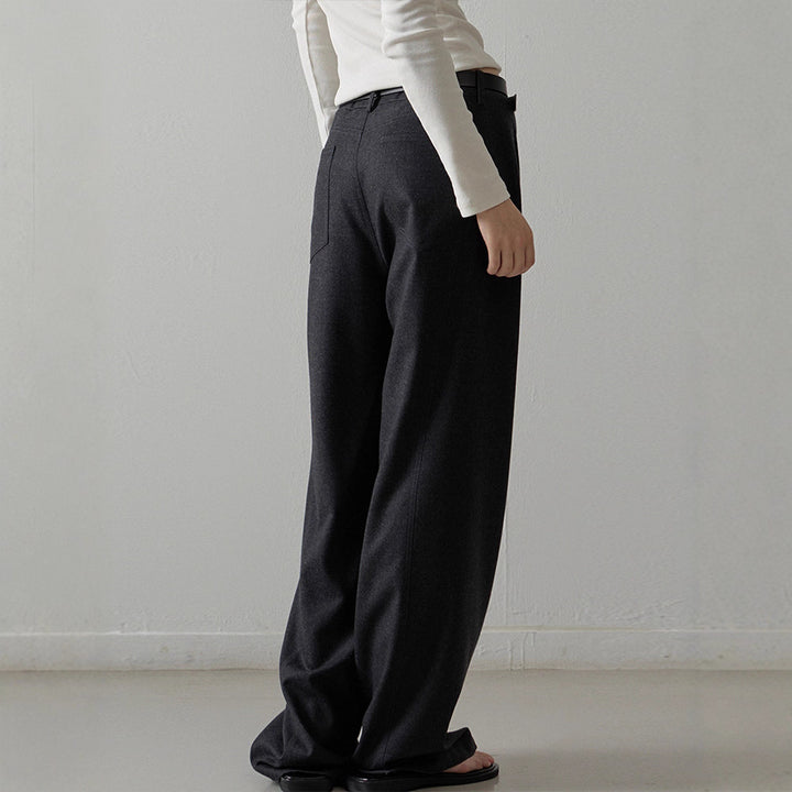 Pantalons de costume larges et élégants pour dames Chic & Stil
