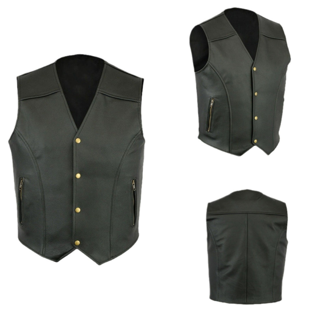 Lune London ladies motorcycle leather vest