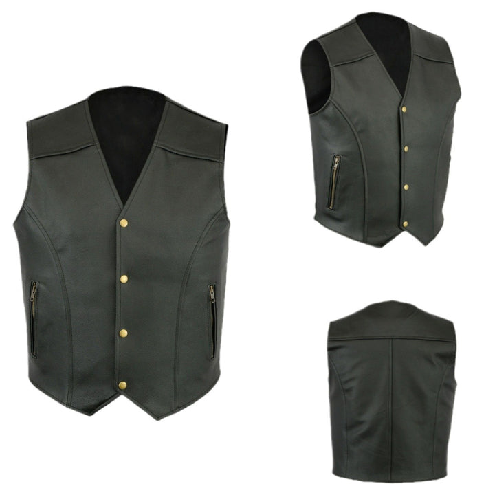 Lune London ladies motorcycle leather vest