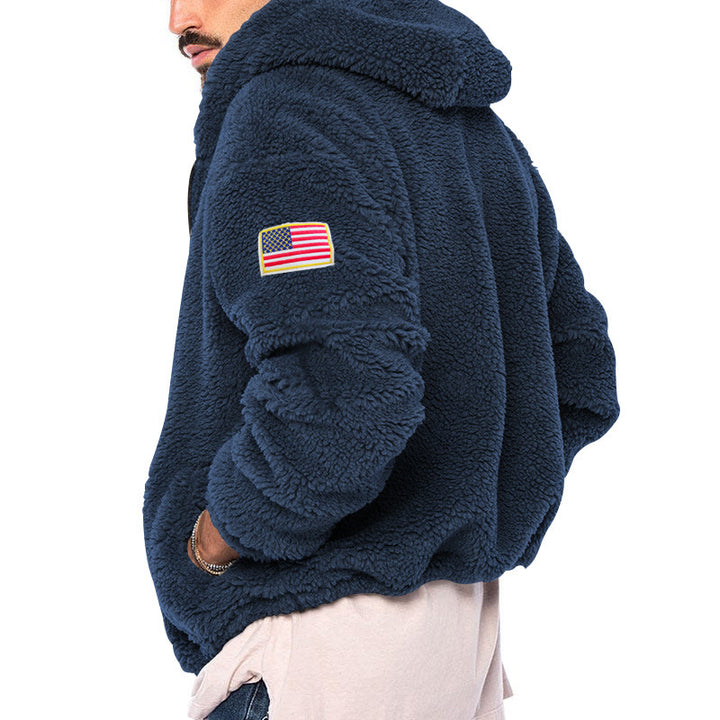 Men's comfortable fleece hoodie Lune London