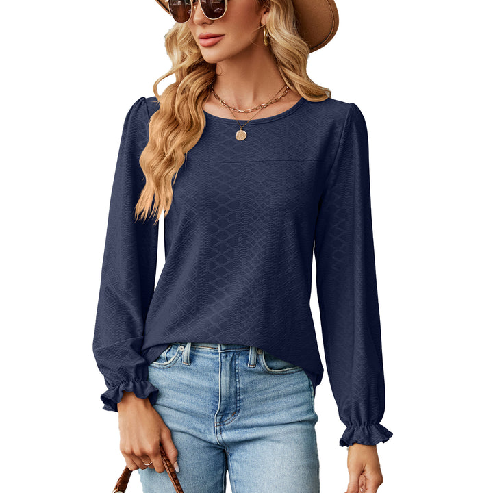Blouse for women with pleats and elegant structured design Lune London