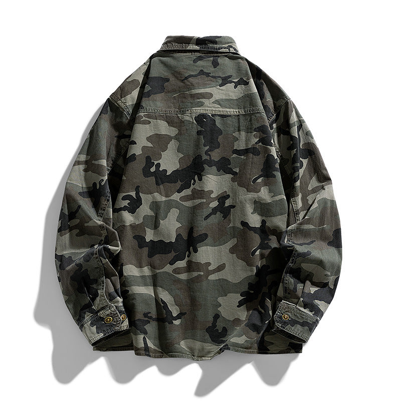 Lune London men's camouflage leisure jacket