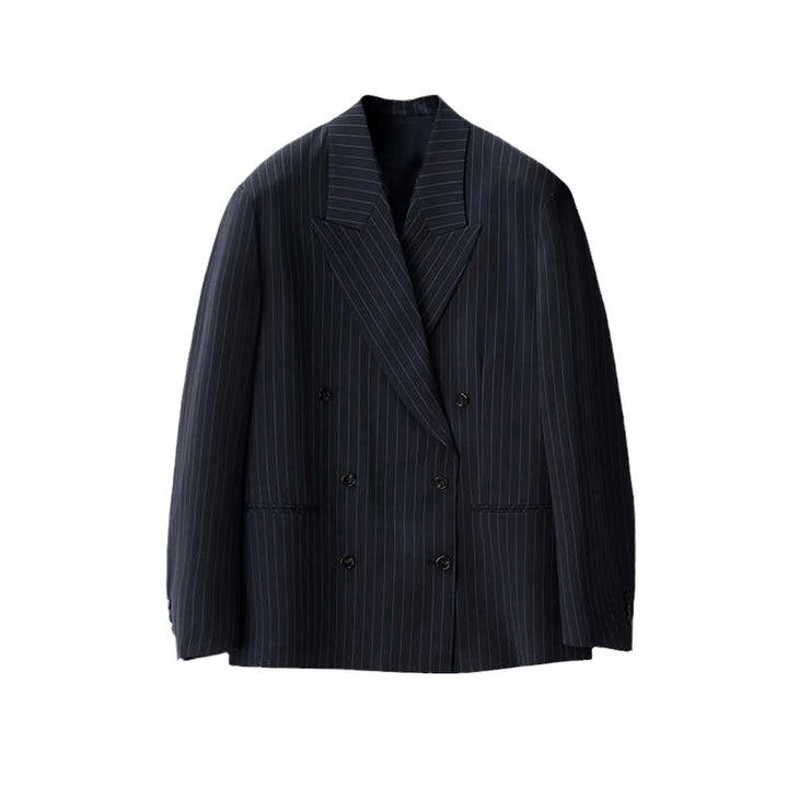 Blazer de costume rayé élégant pour femmes Chic & Stil