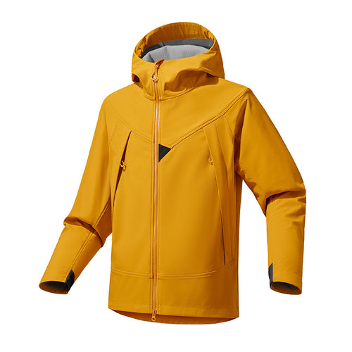 Functional jacket for women with waterproof properties and adjustable hood Lune London