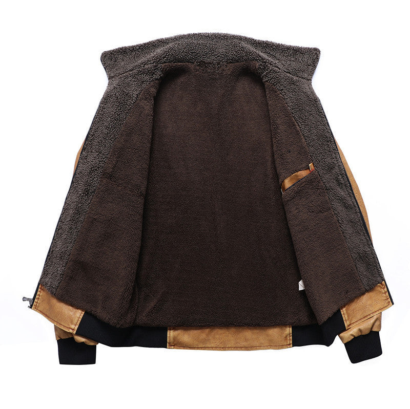 Lune London faux leather jacket for men