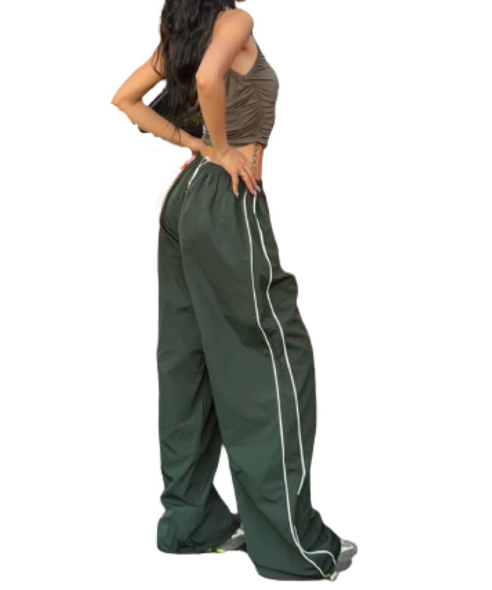 Women's Sporty Pants with Loose Fit and Elastic Waistband Lune London