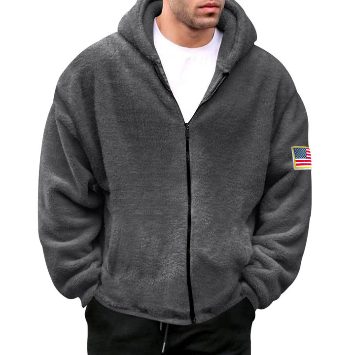 Men's comfortable fleece hoodie Lune London