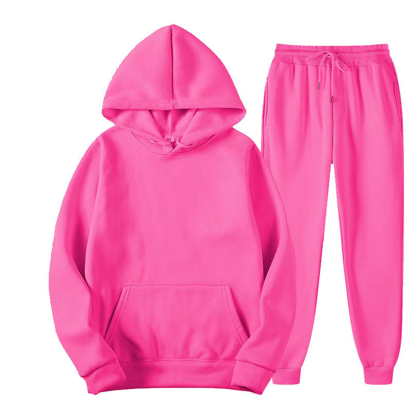 Women comfortable tracksuit set with kangaroo pocket and practical cuffs Lune London