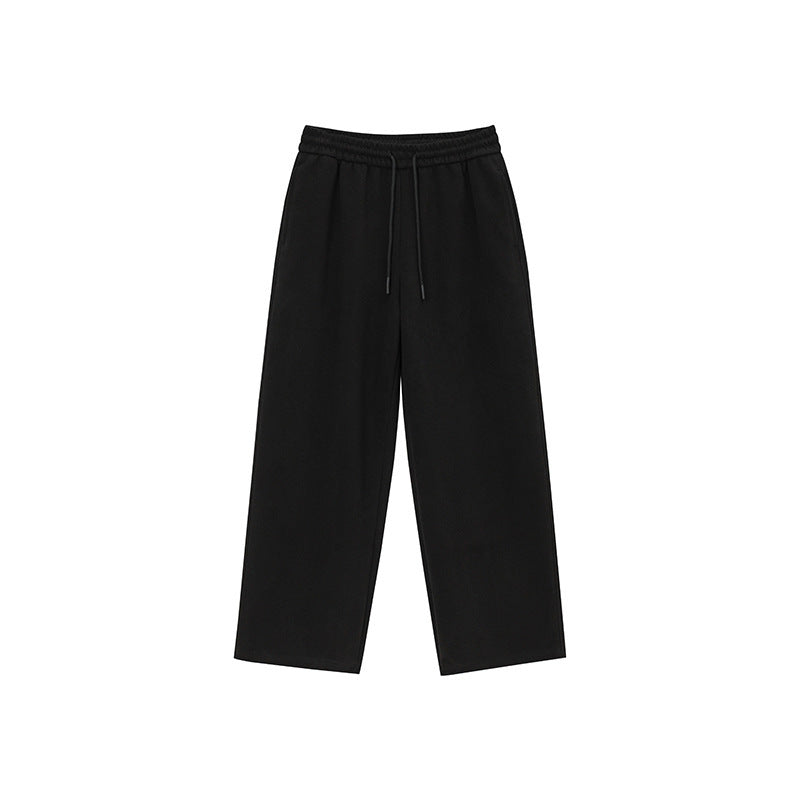 Loose jogger pants for women with elastic waistband and side pockets Lune London